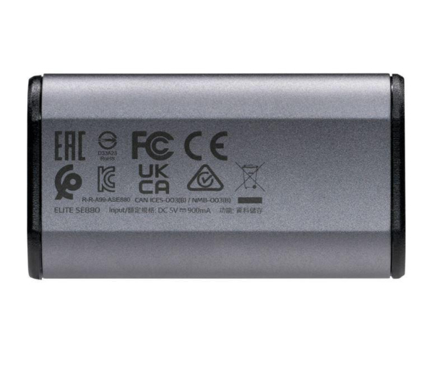 ADATA Dysk SSD External SE880 500G USB3.2A/C Gen2x2 Szary - 1075114 - zdjęcie 4